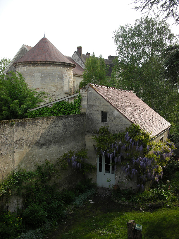 Jardin de Chantal avec vue sur Chateau